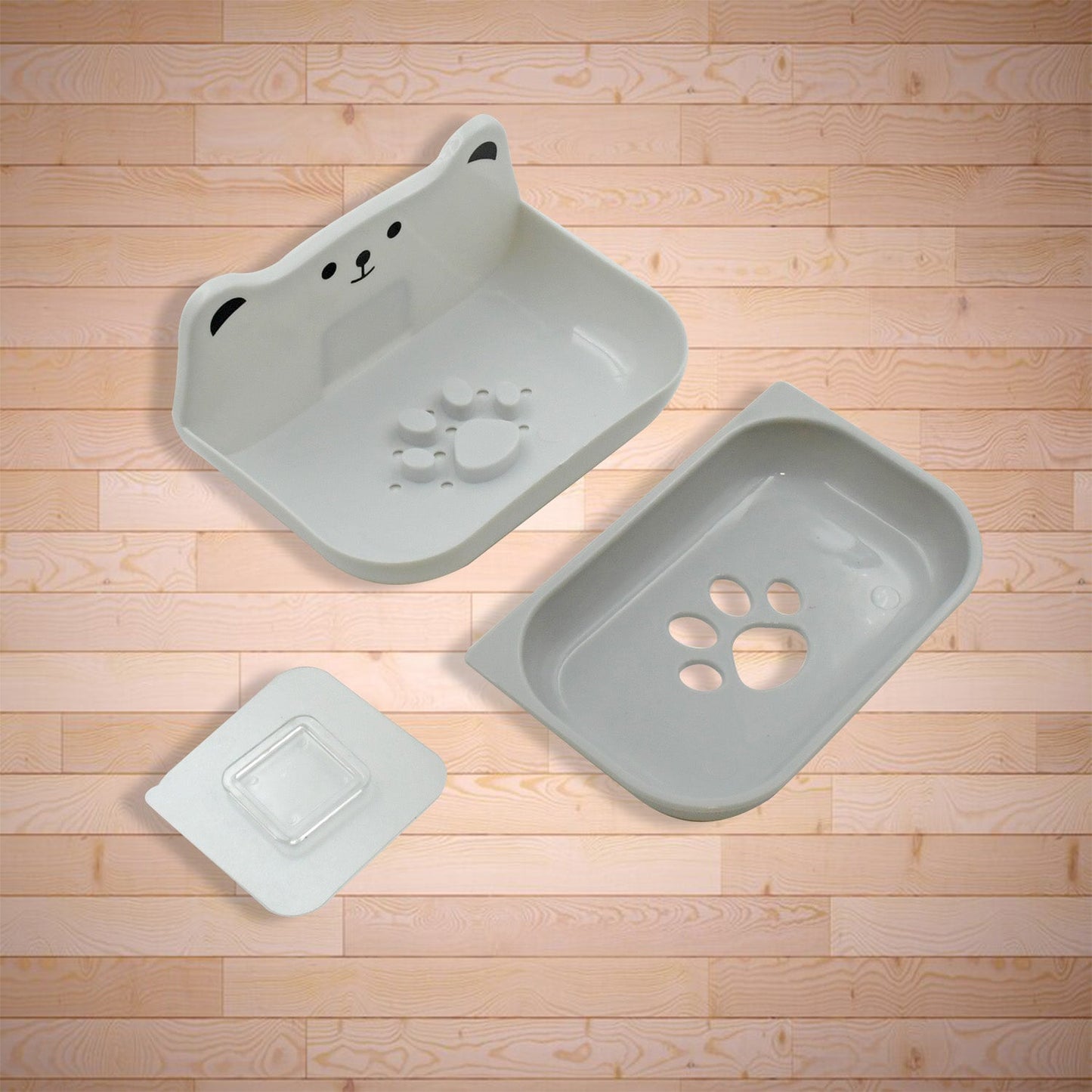 Soap Dish with Drain Soap Holder, Soap Saver Easy Cleaning, Soap Tray for Shower Bathroom Kitchen (1 Pc) - infinityexculsivestore.com