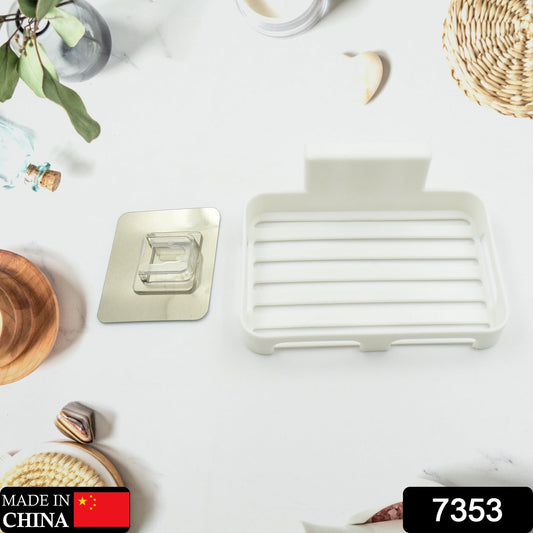 Soap Dish with Drain Soap Holder, Soap Saver Easy Cleaning, Soap Tray for Shower Bathroom Kitchen (1 Pc) - infinityexculsivestore.com