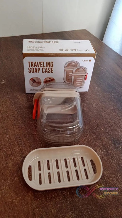 Soap Dishes Soap Box Travel (1 Pc / With Color Box) - infinityexculsivestore.com