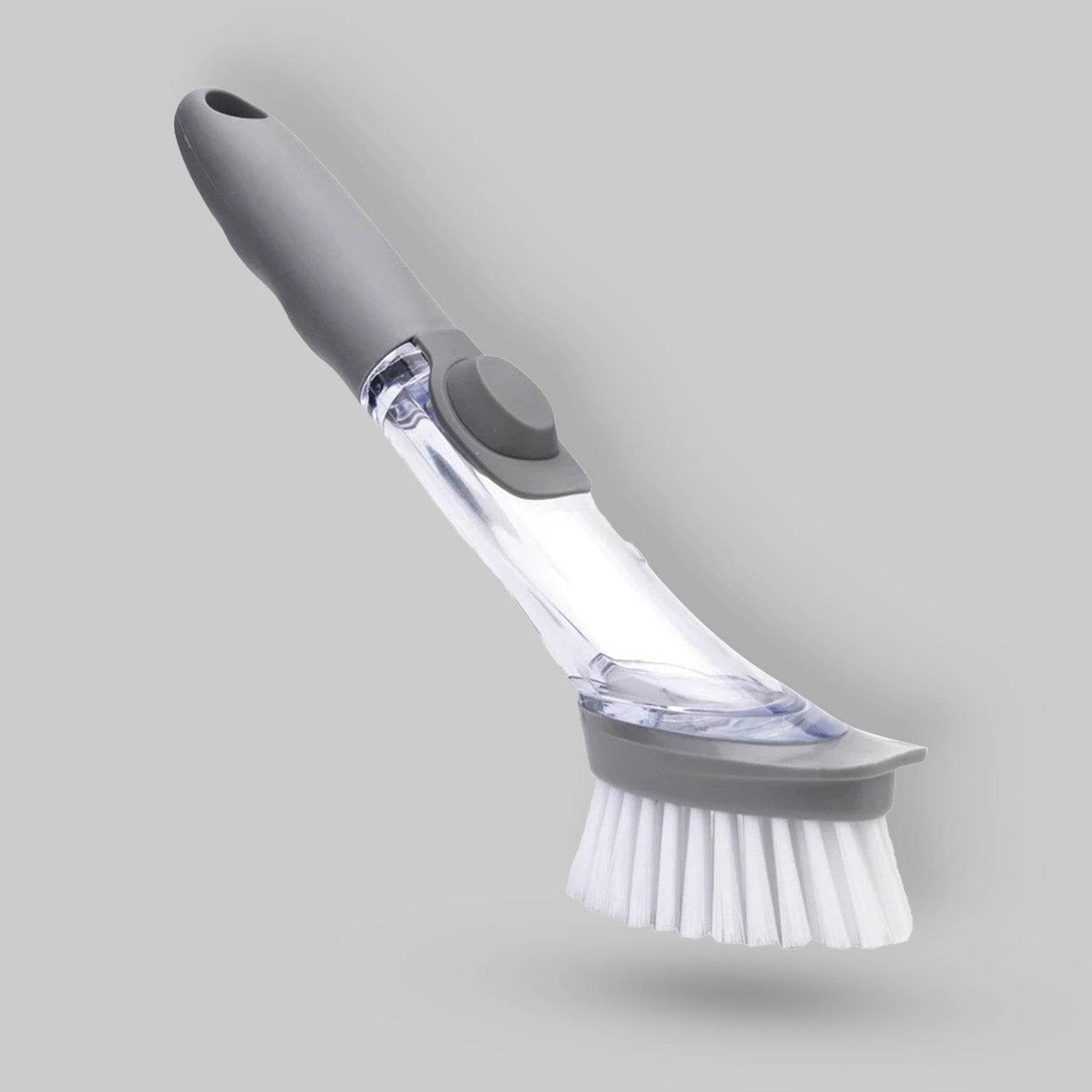 Dish Scrubber with Soap Dispenser, Soap Dispensing Dish Brush Set, Dishwashing Brushes Kitchen Scrub Dish Wand for Dishes Sink Pot Pan Cleaning and Washing,1 Handle,3Refill Replacement Head - infinityexculsivestore.com