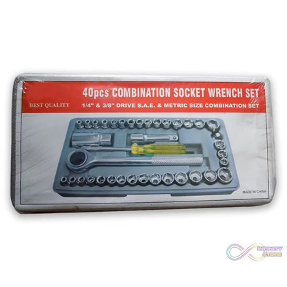 Socket Combination Toolkit (40 pcs) - infinityexculsivestore.com