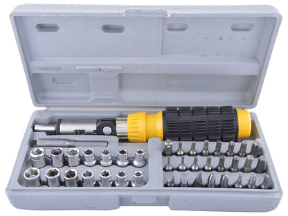 Socket and Screwdriver Tool Kit Accessories (41 pcs) - infinityexculsivestore.com