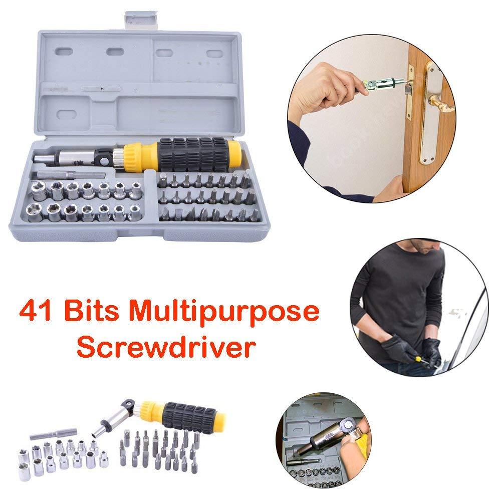 Socket and Screwdriver Tool Kit Accessories (41 pcs) - infinityexculsivestore.com