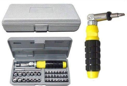 Socket and Screwdriver Tool Kit Accessories (41 pcs) - infinityexculsivestore.com