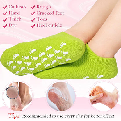 Socks Soft Socks for Repairing and Softening Dry Cracked Feet Skins Comfortable Socks (No Box Packing / Without Gel Socks) - infinityexculsivestore.com