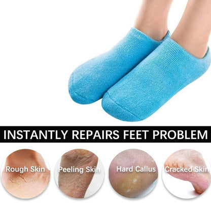 Socks Soft Socks for Repairing and Softening Dry Cracked Feet Skins Comfortable Socks (No Box Packing / Without Gel Socks) - infinityexculsivestore.com