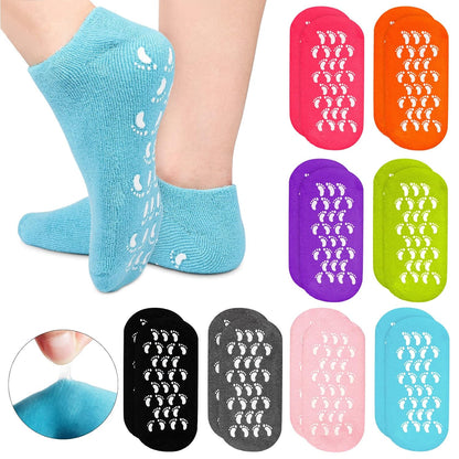 Socks Soft Socks for Repairing and Softening Dry Cracked Feet Skins Comfortable Socks (No Box Packing / Without Gel Socks) - infinityexculsivestore.com