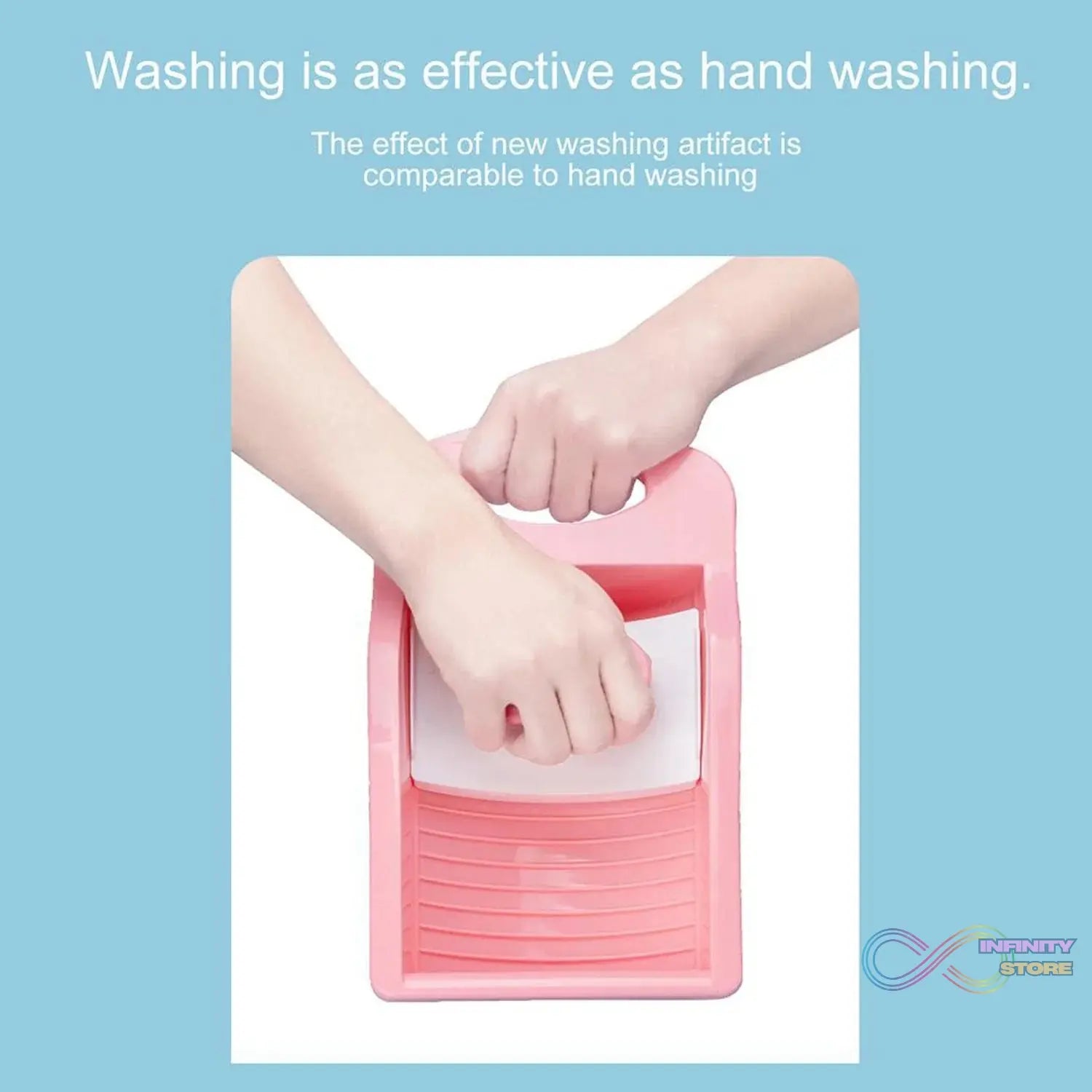 Compact socks washing board for effective laundry care