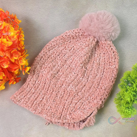 Soft Designing Cap for Girls (1pc) - infinityexculsivestore.com