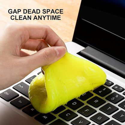 Soft Jar Slime Combo of Glitter Slime and Crystal Slime - infinityexculsivestore.com