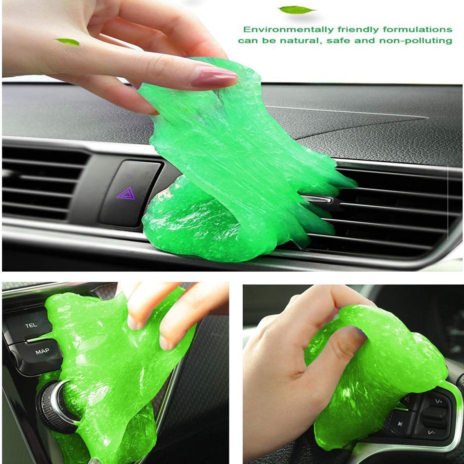 Soft Jar Slime Combo of Glitter Slime and Crystal Slime - infinityexculsivestore.com