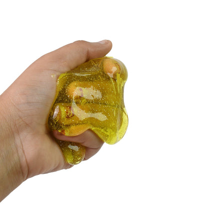 Soft Jar Slime Combo of Glitter Slime and Crystal Slime - infinityexculsivestore.com