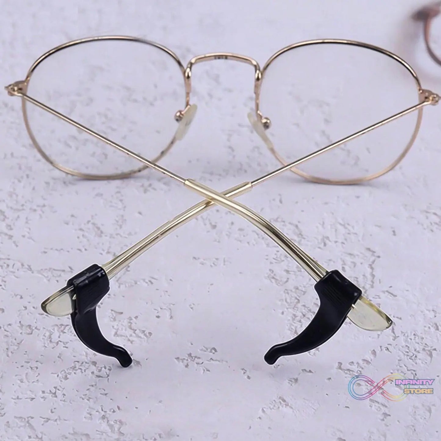 Soft Silicone Glasses Ear Hooks Anti - Slip Eyeglasses (1 Pair) - infinityexculsivestore.com