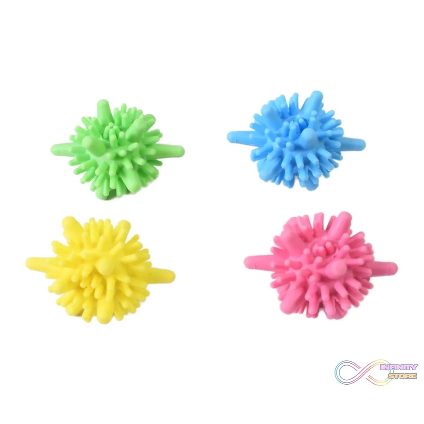 Soft Star Washing Machine, Laundry Dryer Balls Laundry Ball (4 Pcs / Multi Color) - infinityexculsivestore.com
