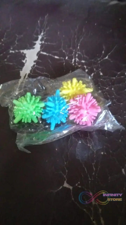 Soft Star Washing Machine, Laundry Dryer Balls Laundry Ball (4 Pcs / Multi Color) - infinityexculsivestore.com