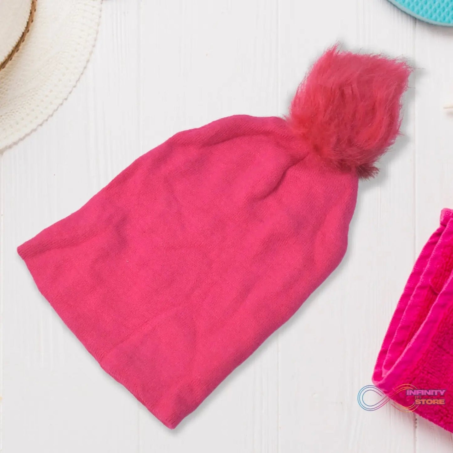 Soft Winter Cap For Gilrs - infinityexculsivestore.com