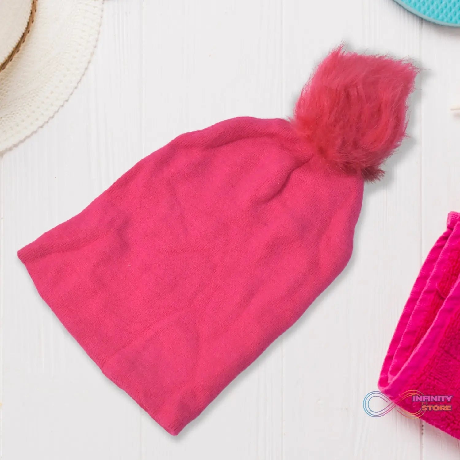 Soft Winter Cap For Gilrs - infinityexculsivestore.com