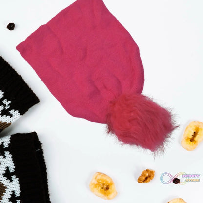 Soft Winter Cap For Gilrs - infinityexculsivestore.com
