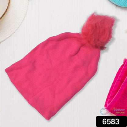 Soft Winter Cap For Gilrs - infinityexculsivestore.com