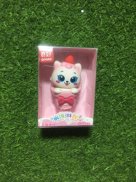 Softy Basket Eraser (Pink) - infinityexculsivestore.com