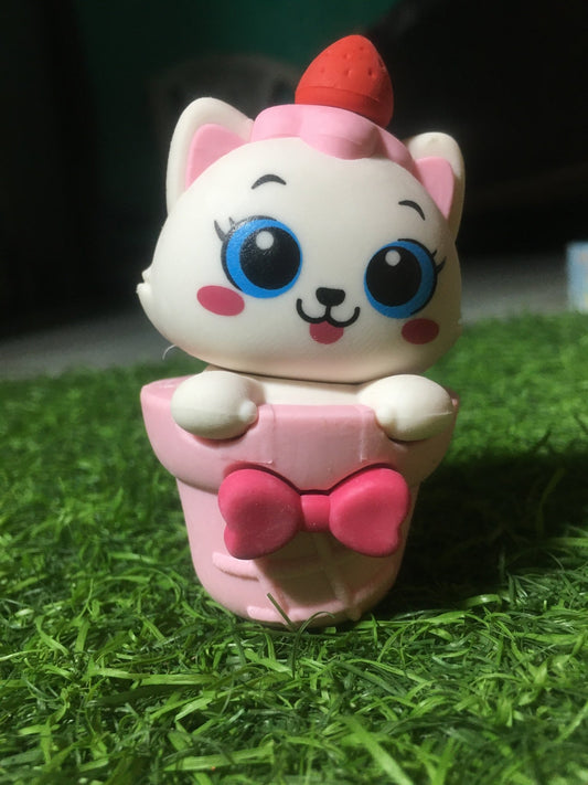 Softy Basket Eraser (Pink) - infinityexculsivestore.com