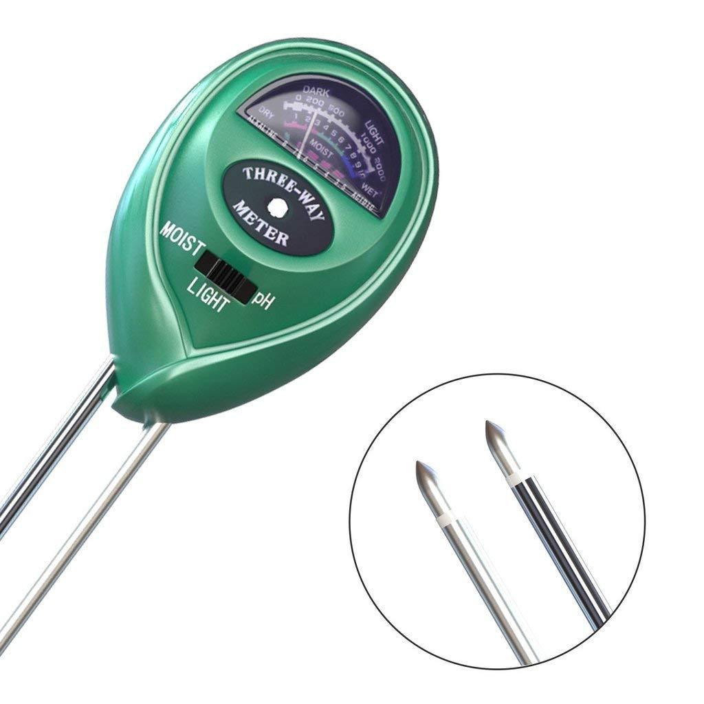 Soil Tester 3 - in - 1 Plant Moisture Sensor (Green) - infinityexculsivestore.com