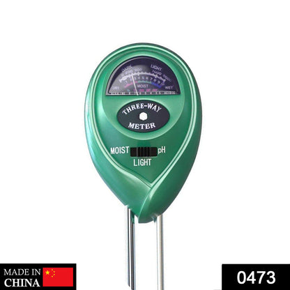 Soil Tester 3 - in - 1 Plant Moisture Sensor (Green) - infinityexculsivestore.com