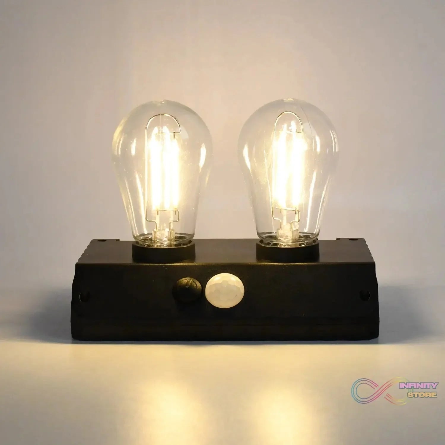 Solar Double LED Bulb Lamp YT - 819 - 2W (1 Pc) - infinityexculsivestore.com