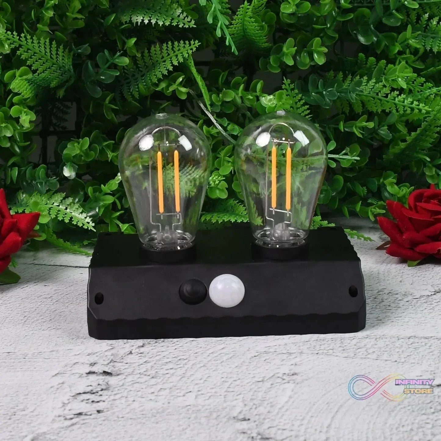 Solar Double LED Bulb Lamp YT - 819 - 2W (1 Pc) - infinityexculsivestore.com