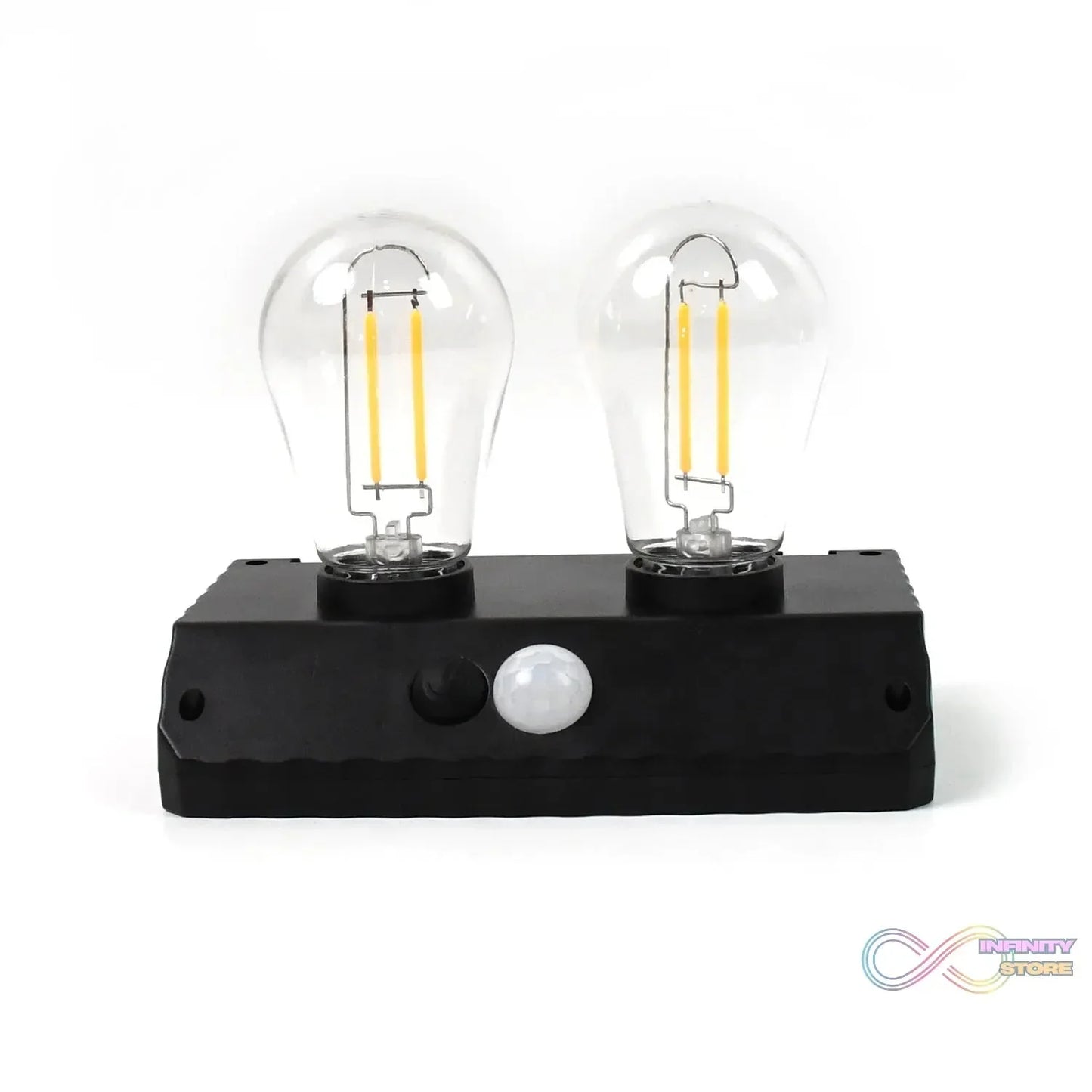 Solar Double LED Bulb Lamp YT - 819 - 2W (1 Pc) - infinityexculsivestore.com