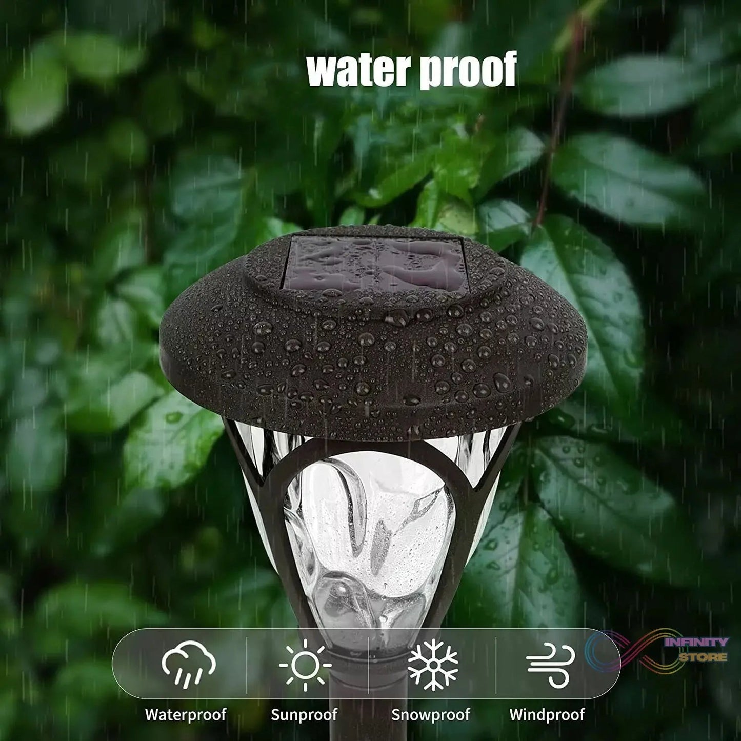 Solar Garden Led Light (Pack of 1 pc) - infinityexculsivestore.com