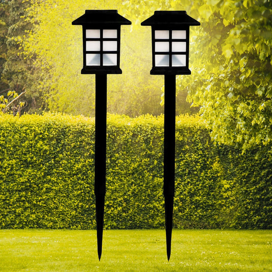 Solar Garden Lights, Outdoor Solar Landscape Lights, Waterproof Outdoor Solar Lights Walkway for Patio, Lawn, Yard, and Landscape (Pack of 2) - infinityexculsivestore.com