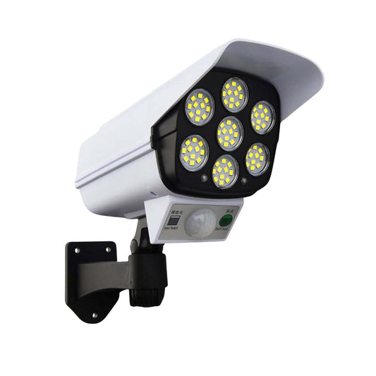Solar Light Outdoor Motion Sensor Security Camera Shaped Dummy Wall Lamp (1 Pc) - infinityexculsivestore.com