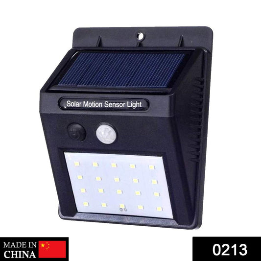 Solar Security LED Night Light for Home Outdoor / Garden Wall (Black) (30 - LED Lights) - infinityexculsivestore.com
