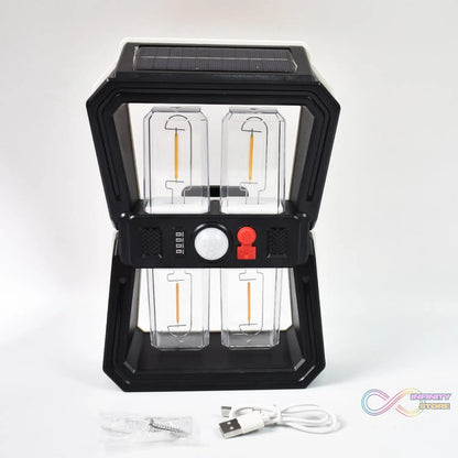 Solar Wall Lantern Light with 3 Modes & Motion Sensor (1 Pc) - infinityexculsivestore.com