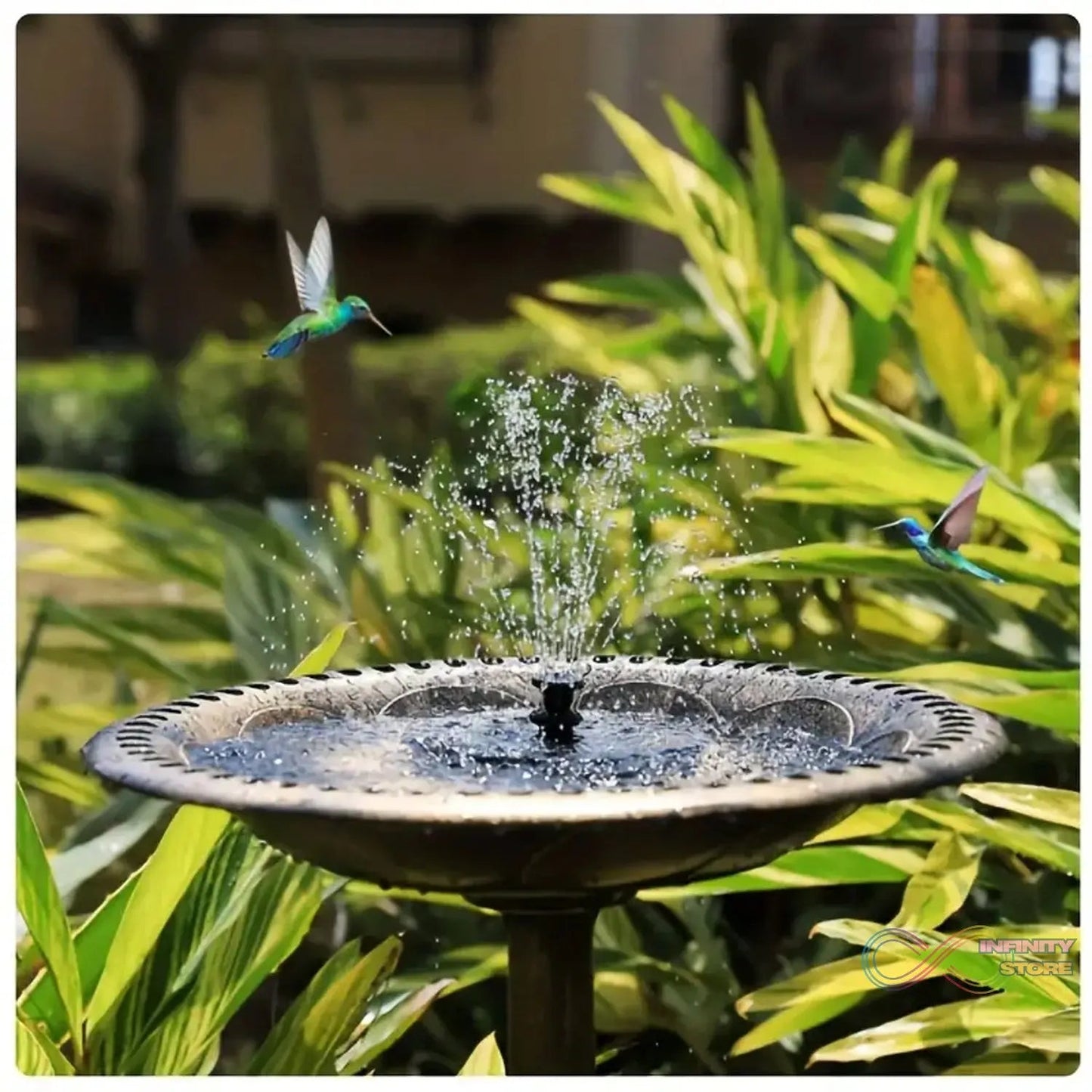 Solar Water Fountain Pump with Multi Spray Modes (1 Set) - infinityexculsivestore.com