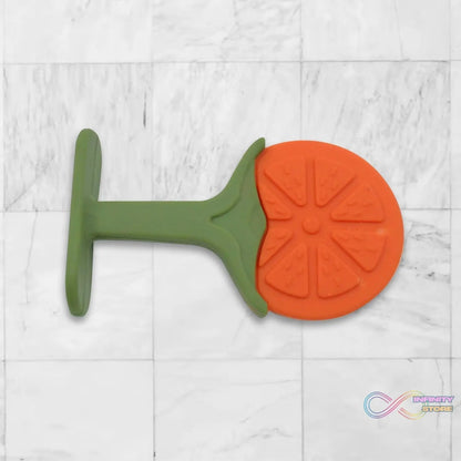 Soothe Baby's Gums: Safe & Fun Silicone Teether for Toddlers (3+ Months) - infinityexculsivestore.com