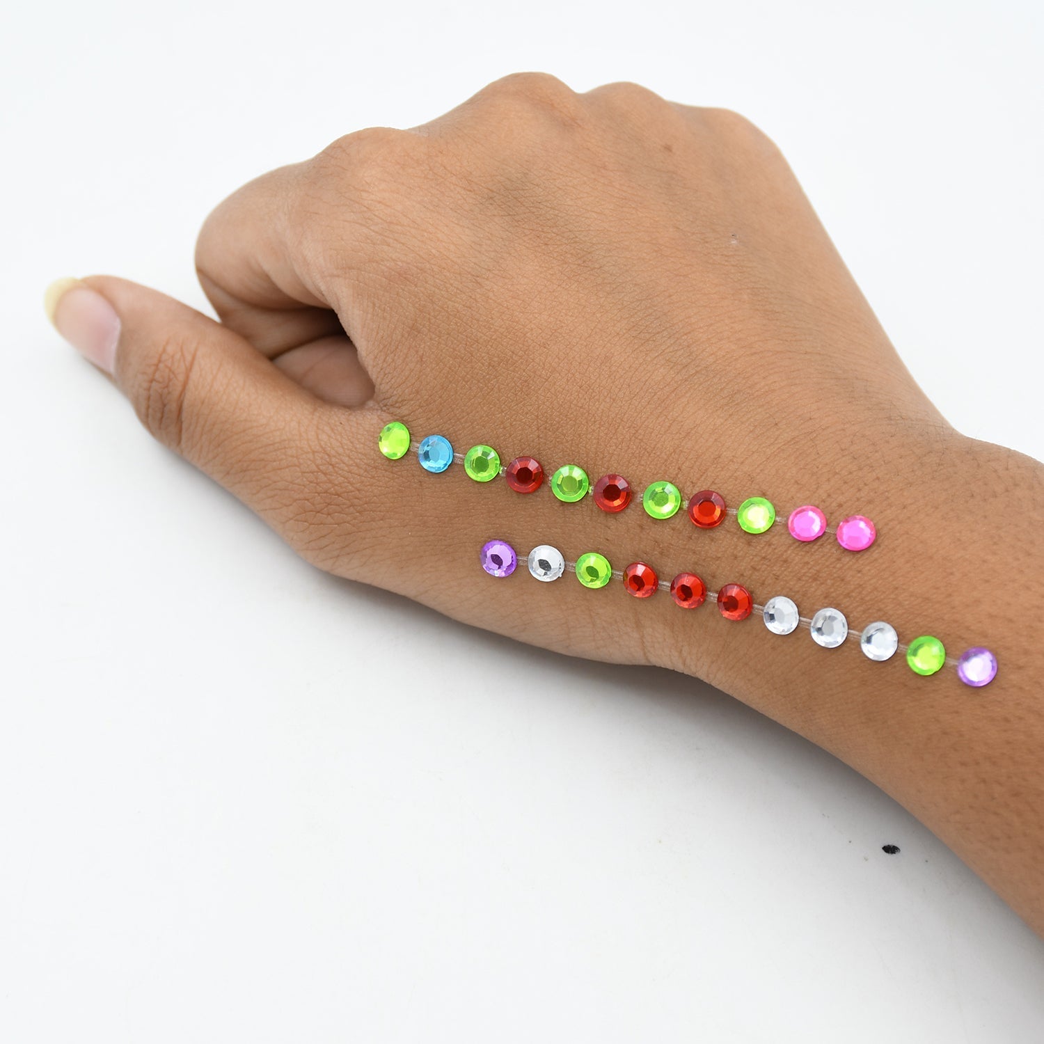 SpaceSelf Adhesive Multi Size Shaped Shining Stones Crystals Stickers For Art & Craft, Mobile Phone Decoration, Jewelery Making, School Projects, Creative Work - infinityexculsivestore.com