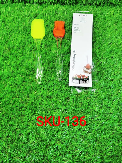Spatula and Pastry Brush for Cake Mixer - infinityexculsivestore.com