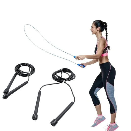 Speed Skipping Rope, Jump Rope With Pvc Handle, Sports Skipping Rope, Jump Rope for Weight Loss, Fitness, Sports, Exercise, Workout, For Men, Women, Boys & Girls 3mtr. - infinityexculsivestore.com