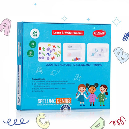 Spelling Genius Game for Kids (1 Set) - infinityexculsivestore.com