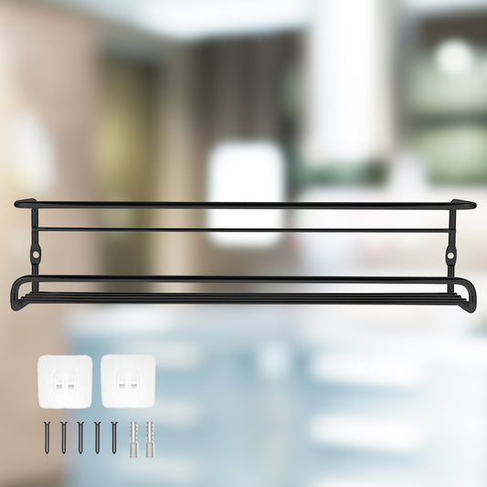 Spice Bottle Storage Rack Hanging Spice Rack Hanging Spice Rack Seasoning Holder Metal Storage Hanging Rack (1 Pc) - infinityexculsivestore.com