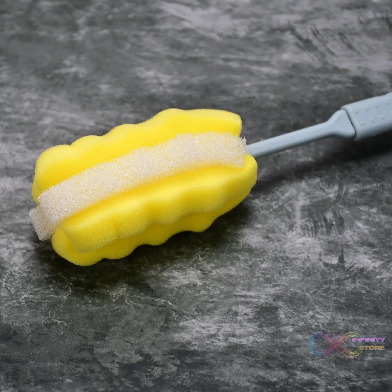 Sponge Head Household Kitchen Cleaning Tool Milk Bottle Cup Mug Brush - infinityexculsivestore.com