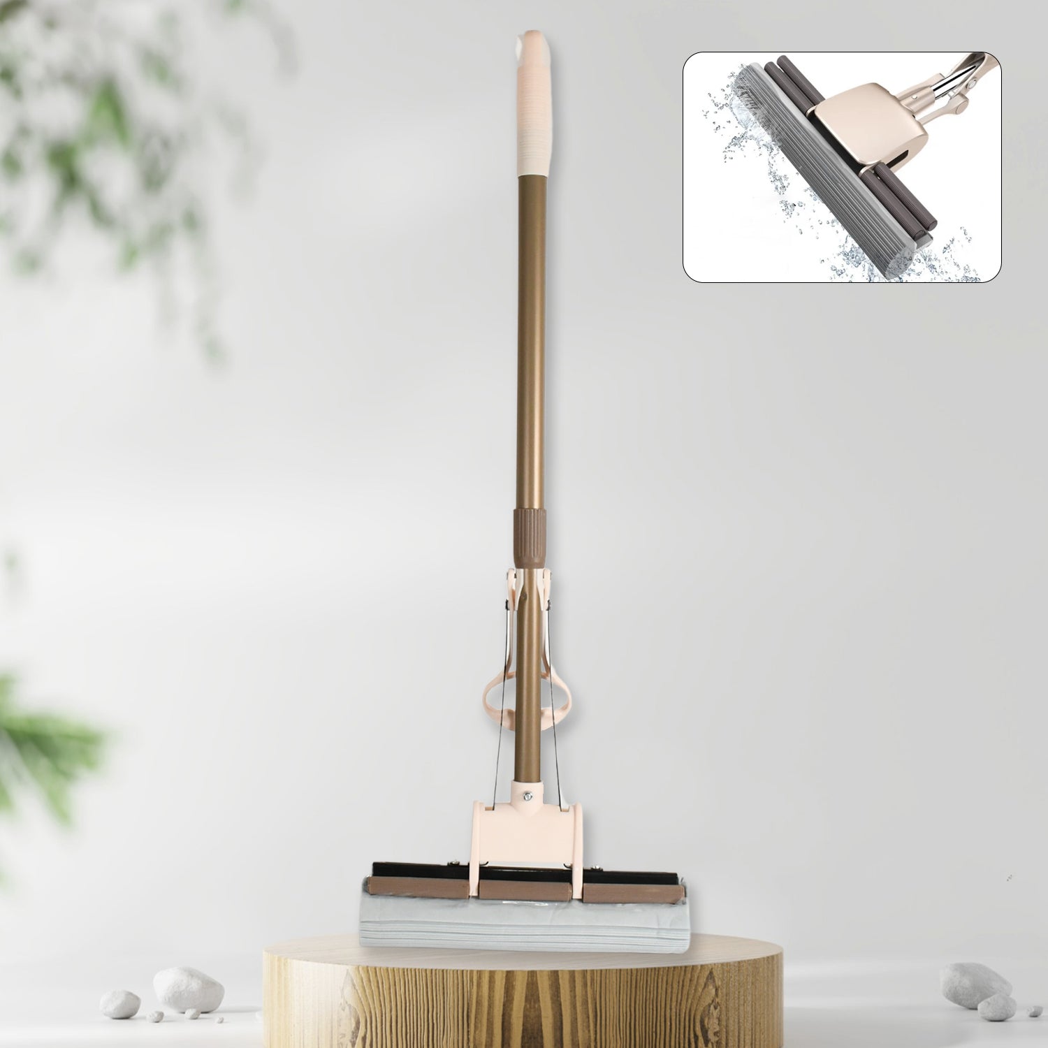 Sponge Mop Super absorbent Sponge - head - self - cleaning miracle - mop - infinityexculsivestore.com
