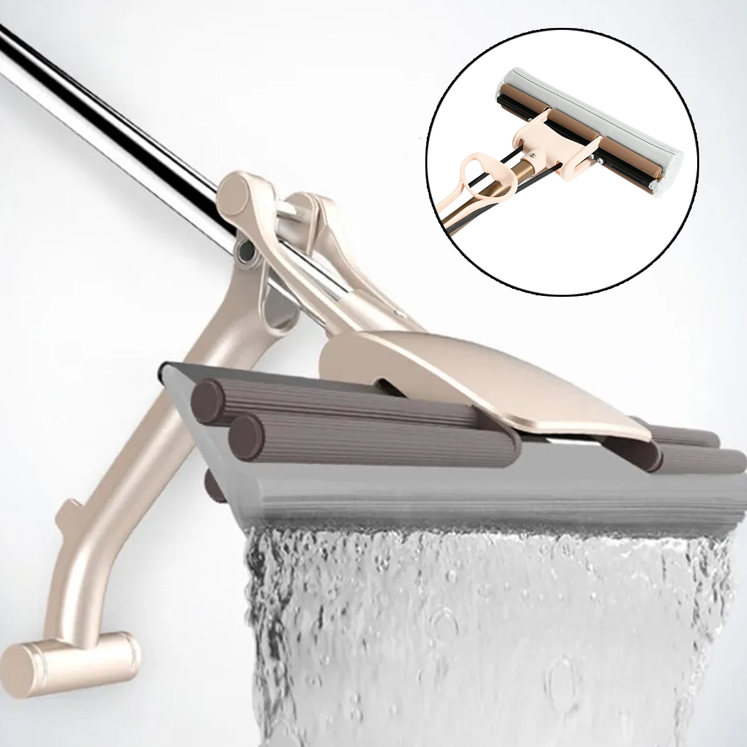 Sponge Mop Super absorbent Sponge - head - self - cleaning miracle - mop - infinityexculsivestore.com