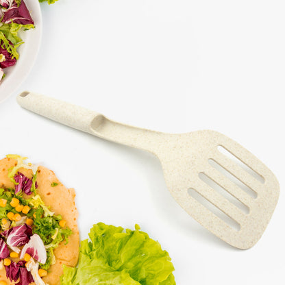 Plastic Kitchen Accessories Skimmer, Spatula Spoon & Soup Spoon Heat Resistant Non Stick Spoons Kitchen Cookware Items Heat Resistant Plastic Kitchen Utensils for Cooking, BPA FREE Gadgets for Non - Stick Cookware (1 Pc ) - infinityexculsivestore.com