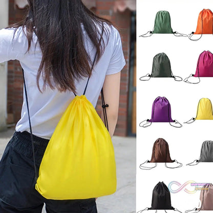 Sport Bag Drawstring Backpack Sports High Quality String Bag Sport Gym Sack pack for Women Men Large - infinityexculsivestore.com