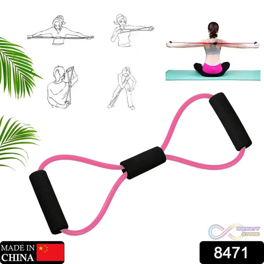 Sport Resistance Loop Band (1 Pc): Exercise, Yoga, Fitness, Mix Color - infinityexculsivestore.com