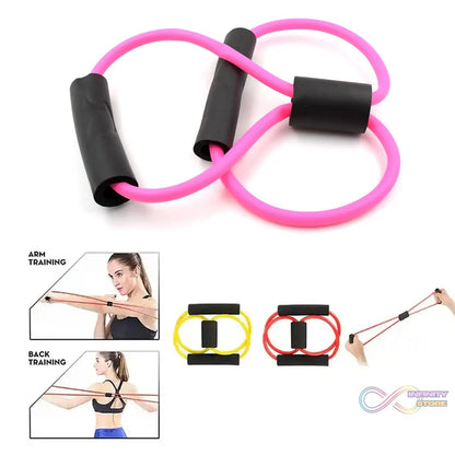 Sport Resistance Loop Band (1 Pc): Exercise, Yoga, Fitness, Mix Color - infinityexculsivestore.com