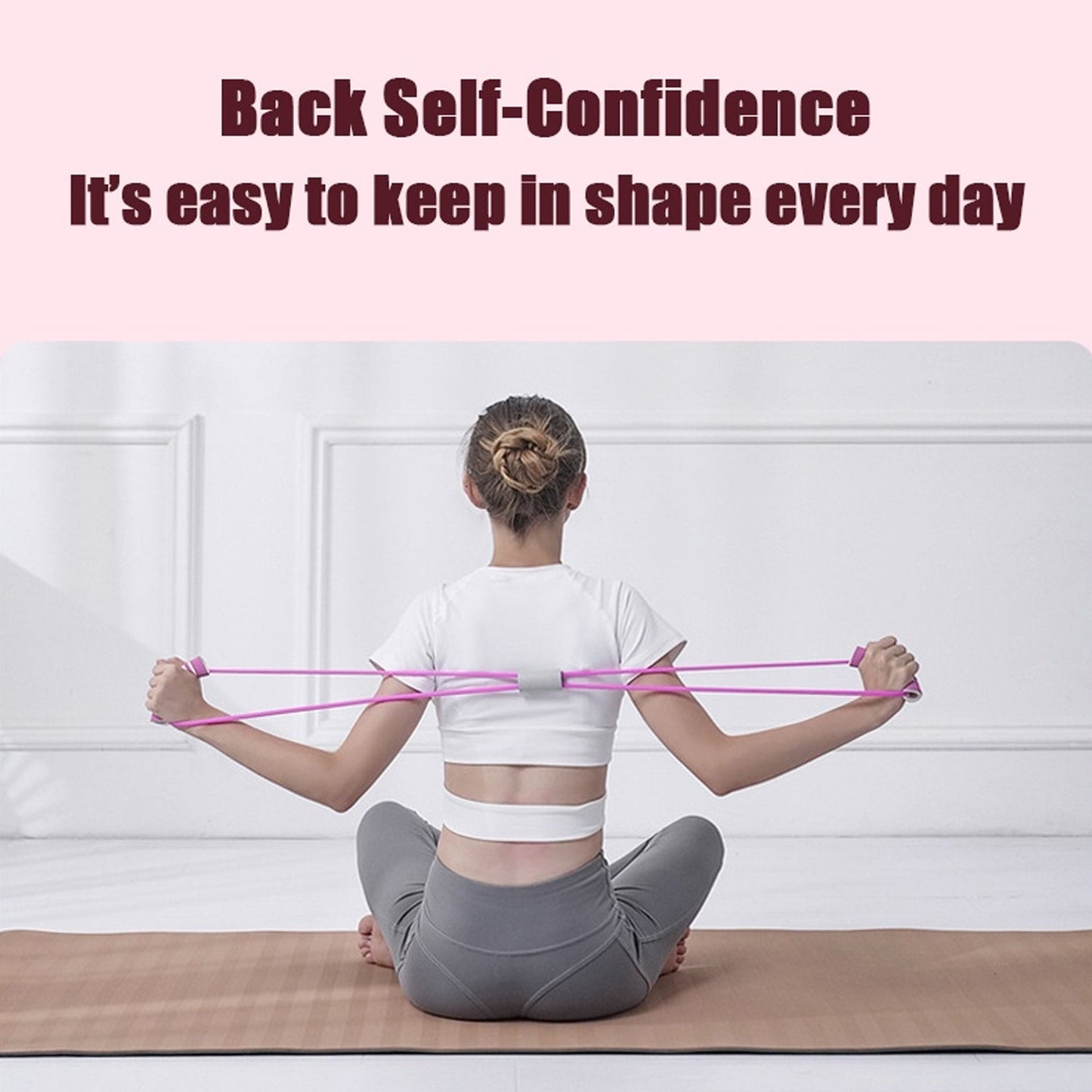 Sport Resistance Loop Band Yoga Bands Rubber Exercise Fitness Training Gym Strength Resistance Band, Exercise Equipment, Bands for Working Out (1 Pc) - infinityexculsivestore.com